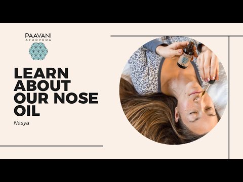 Nasya Oil, Ayuverdic Nose Oil For Deep Breathing